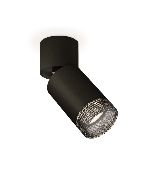Светильник Ambrella Light XM6313061 SBK/BK/BK черный песок/черный/тонированный MR16 GU5.3 (A2221, C6313, N6151)
