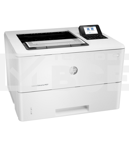 Принтер лазерный HP LaserJet Enterprise M507dn (1PV87A), A4, ч/б, печ. до 43 стр/мин, 1200 x 1200 dpi, USB, RJ-45, Air Print, Mopria