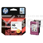 Картридж струйный HP 46 CZ638AE многоцветный для HP DJ Adv 2020hc/2520hc, фото2
