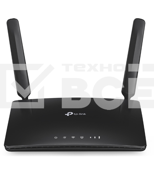 Маршрутизатор беспроводной TP-Link SOHO Archer MR200 (MR200) 10/100BASE-TX/4G черный