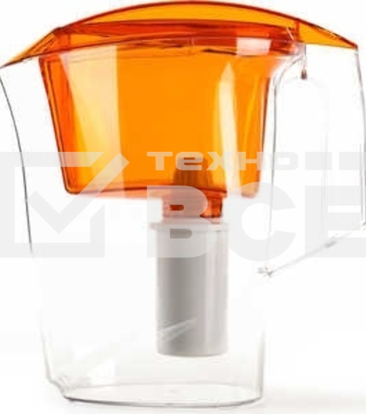 Фильтр Гейзер Дельфин оранжевый прозрачный 62035, 3,0 л (уп-ка 6шт)