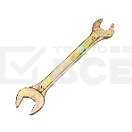 Ключ гаечный рожковый Rexant 13х17 мм, желтый цинк, фото 1