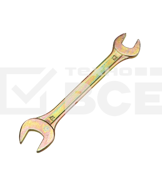 Ключ гаечный рожковый Rexant 13х17 мм, желтый цинк