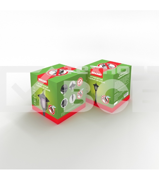 Антимоскитный садовый светильник Rexant на солнечной батарее R20