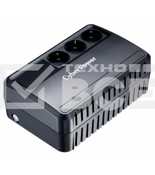 Источник бесперебойного питания CyberPower Line-Interactive BU600E 600VA/360W (3 EURO)