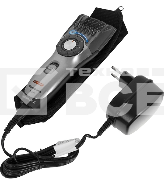 Машинка для стрижки Panasonic ER217S520 серебристый (насадок в компл:1шт)