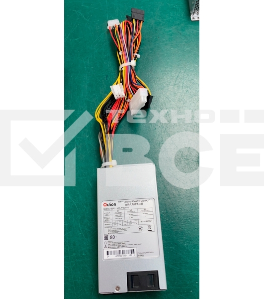 Серверный блок питания  Server power supply Qdion Model U1A-A10250-S P/N:99SAA10250I1170111 1U Flex PSU 250W Efficiency 80 PLUS , Cable connector: C14