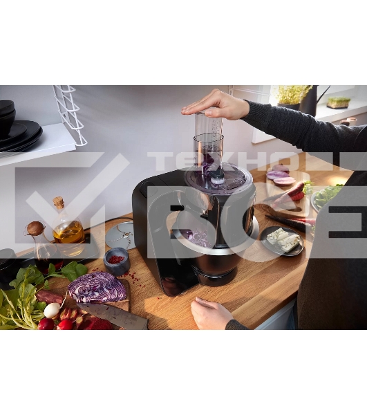 Кухонный комбайн Bosch 1000 Вт, цвет черный
