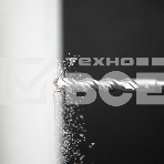 Бур по бетону, двойная спираль, Cobalt W-tip, 12x160 мм, SDS PLUS Denzel, фото 1