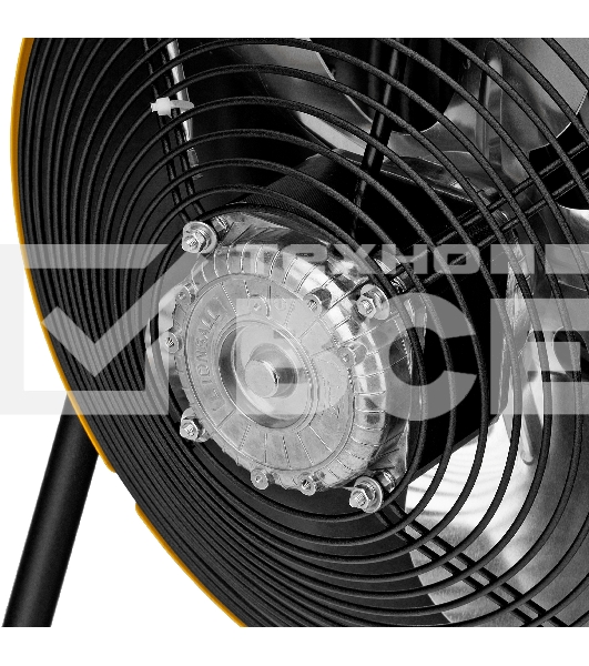 Тепловая пушка Denzel SFH-15000, 400 В, желтый, 120/9000/15000 Вт, 150 м2, термостат
