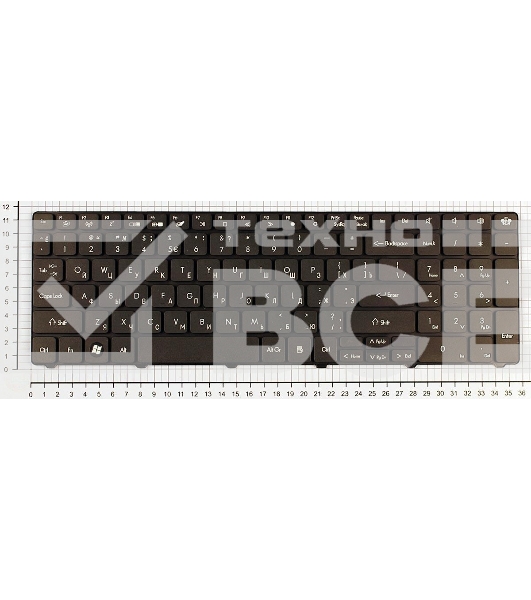 Клавиатура для ноутбука Packard Bell TM81 TM86 TM87 TM89 TM94 TM82 TX86/NV50 черная