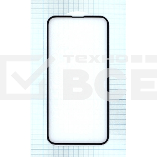 Защитное стекло 5D для Apple iPhone 13 mini черный