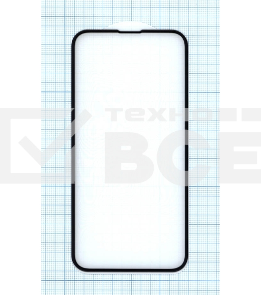 Защитное стекло 5D для Apple iPhone 13 mini черный