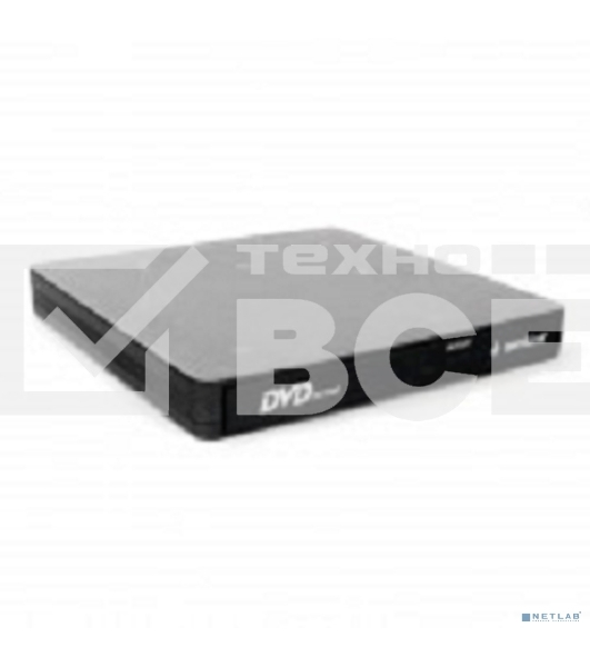 Оптический привод внешний с интерфейсом USB Gembird DVD-USB-03 пластик, черный