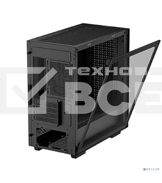 Компьютерный корпус Deepcool CH370 черный без БП mATX 1x120mm 1xUSB2.0 1xUSB3.0 audio bott PSU
