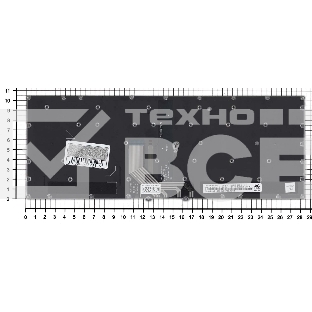 Клавиатура для ноутбука Lenovo 920-13IKB черная с подсветкой