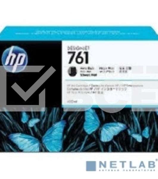 Картридж струйный HP №761 CM997A черный матовый для HP DJ T7100