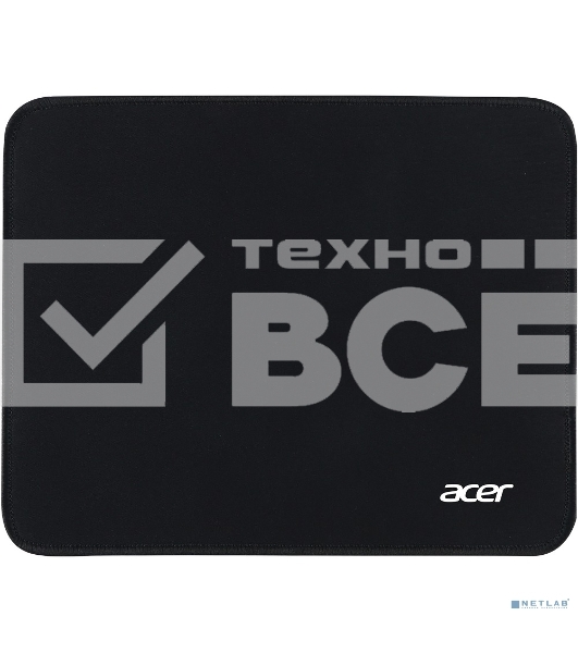 Коврик для мыши Acer OMP210 Мини черный 250x200x3мм