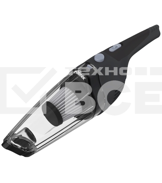 Пылесос автомобильный Ritmix CVC-003 черный, 70 Вт, уборка сухая, 0.32 л