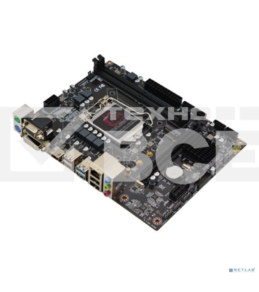 Материнская плата AFOX IH510-MA2-V2, LGA 1200, Intel H510, 2xDDR4, 4xSATA, 1xM.2, 1xPCIe 4.0/3.0 x16, 1xPCIe x1, 1xHDMI, 1xDVI, 1xVGA, 1x 1Gb LAN, 2xUSB-A 2.0, 2xUSB-A 3.2 Gen 1, 3x3.5 мм, 5.1, microATX