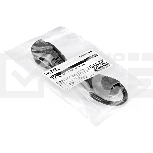 Кабель питания ExeGate Special EC-0,5S (C13->C14, 3*0.5mm2, CCA, черный, 0.5м)