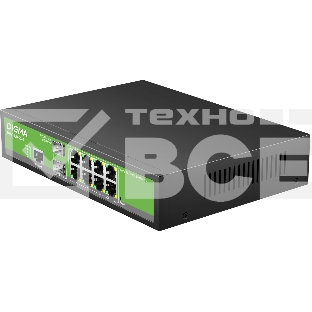 Коммутатор Digma DSW708G-2S-T (L2+) 8x1 Гбит/с 2SFP управляемый