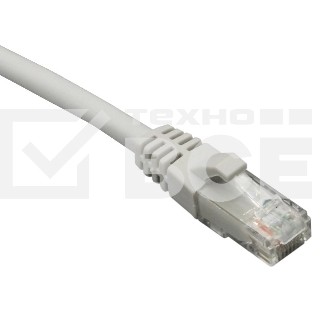 Патч-корд Suprlan 10-0170 UTP RJ-45 вил.-вилка RJ-45 кат.6 5м серый LSZH