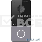 Вызывная IP панель Hikvision DS-KV6103-PE1 (C) 2Мп на одного абонента с ИК-подсветкой PoE. 2 Мп HD-камера. Подавление шумов и эффекта эхо. Работает при низком освещении. Функции контроля доступа, фото2