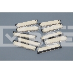 Разъем FPC Half Coverage Top Contact 1.0K-BS-20PWB 20 pin высота 2мм шаг 1мм 10 шт, фото 1