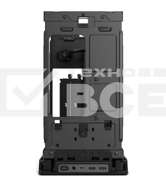 Компьютерный корпус без блока питания Fractal Design Era 2, Mini-Tower, 2x120мм, 2xUSB-A 3.0 + 1xUSB 3.2 Type-C, SFX PSU Support, mITX Charcoal Gray