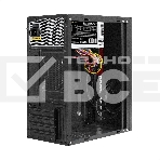 Компьютерный корпус Minitower ExeGate BAA-403U-UNS400 (mATX, БП UNS400 с вент. 12см, 2хUSB/1хUSB 3.0, HD Audio, черный), фото5