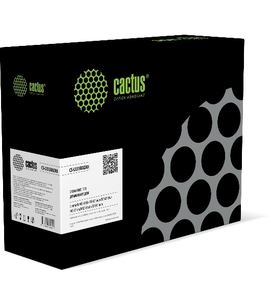 Блок фотобарабана Cactus CS-LX55B0ZA0 55B0ZA0 черный ч/б:40000стр. для MS431dn/MX431adw/MS431dw/MS331dn/MX331adn/MX431adn Lexmark