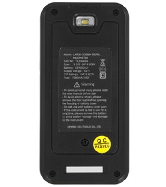Многофункциональный цифровой мультиметр Deli DL334504