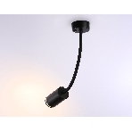 Светильник настенно-потолочный гнущийся с выключателем Ambrella light FW2470 BK черный GU10 max 12W D55*L100*H300, фото3