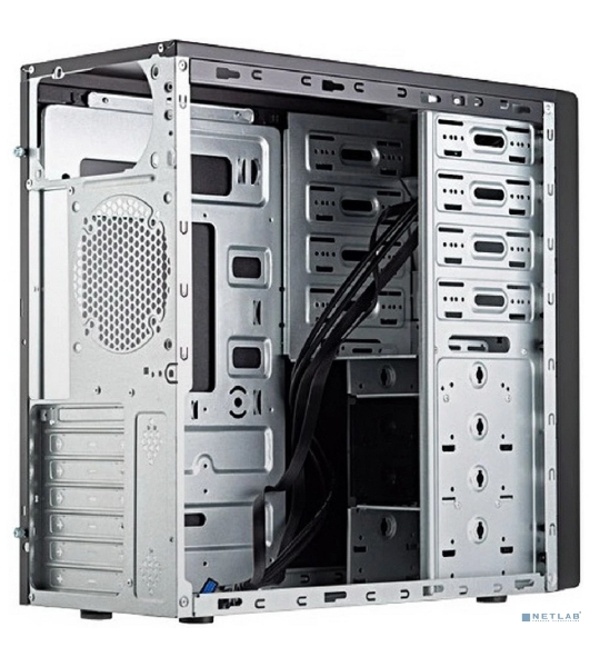 Компьютерный корпус Foxline FL-886-FL500S-U32 ATX case, black, w/PSU 500W 12cm, w/2xUSB 3.0, w/pwr cord, w/o FAN