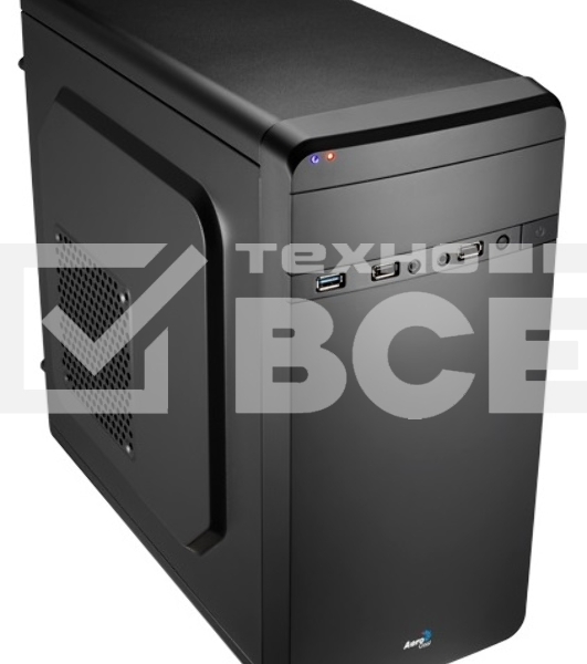 Компьютерный корпус Aerocool / Formula Qs-180 черный без БП mATX 1x80mm 2xUSB2.0 1xUSB3.0 audio