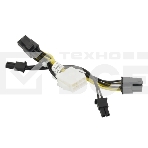 Кабель Supermicro CBL-PWEX-1040 PWYCB,GPU,2x4M/CPU to two (2x3F+2x1F)/PCIe,P4.2, 5CM,16/20AW, фото4