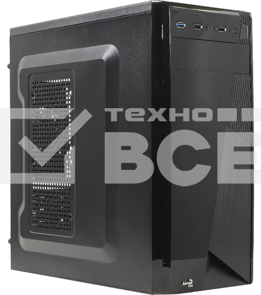 Компьютерный корпус Aerocool / Formula CS-1101 черный без БП ATX 2x120mm 1x140mm 2xUSB2.0 1xUSB3.0 audio