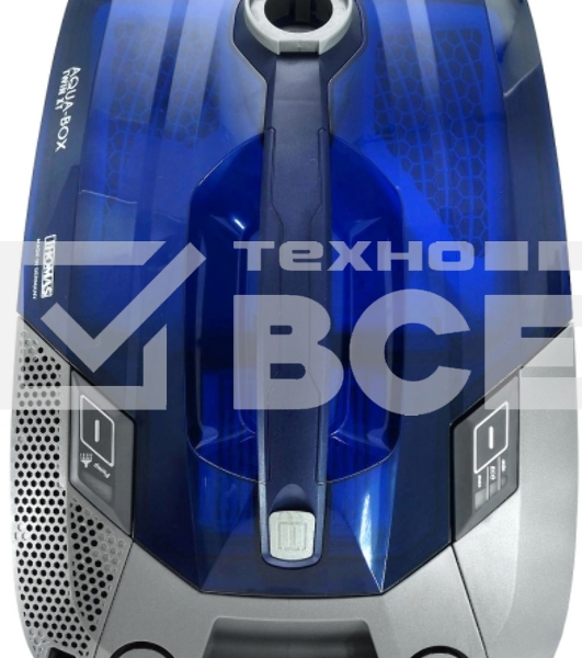 Моющий пылесос Thomas TWIN XT 788565, черный/синий, 325/1700 Вт, уборка влажная/сухая/сбор жидкости, пылесборник контейнер 2.6 л