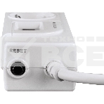 Сетевой удлинитель Hama H-121939 1.5м (4 розетки) белый (пакет ПЭ), фото3