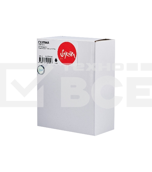 Струйный картридж Sakura C13T04A140 (C13T04A BK) для Epson, черный, 230 мл., 11500 к.