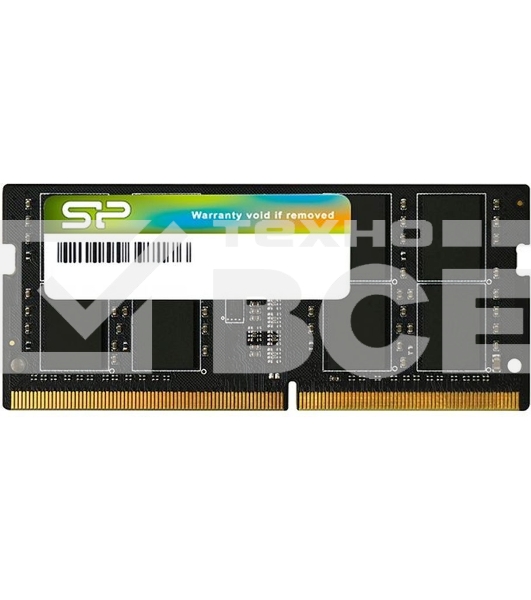 Оперативная память Silicon Power, DDR4, 8GB (1x8GB), 3200MHz, CL22, SO-DIMM