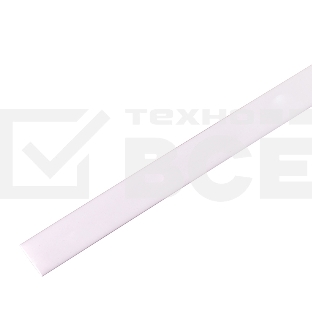 Трубка термоусаживаемая PROconnect ТУТ 40,0/20,0мм, белая, упаковка 10 шт. по 1м,