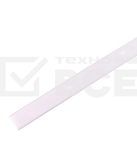 Трубка термоусаживаемая PROconnect ТУТ 40,0/20,0мм, белая, упаковка 10 шт. по 1м,