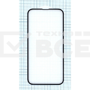 Защитное стекло 5D для Apple iPhone 13 Pro черный