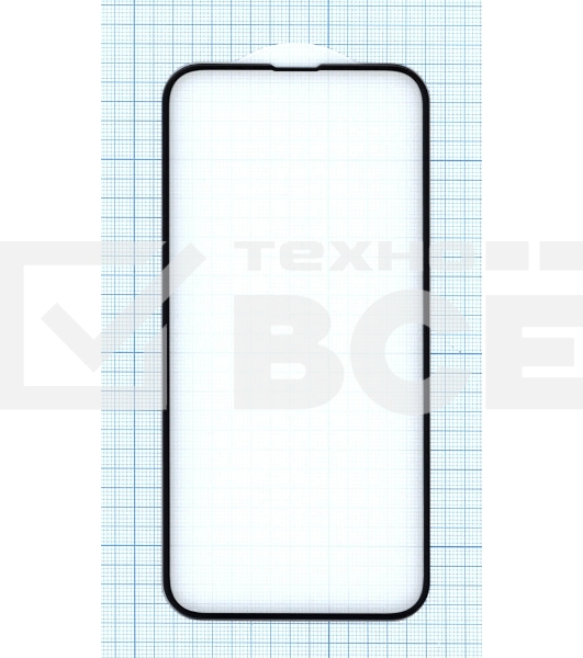 Защитное стекло 5D для Apple iPhone 13 Pro черный