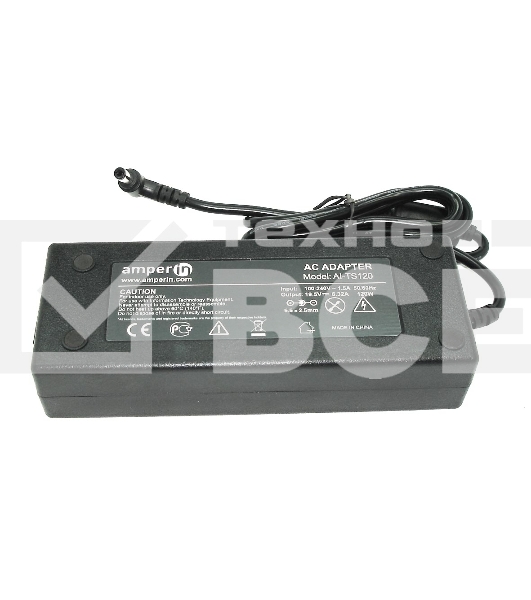 Блок питания (сетевой адаптер) Amperin AI-TS120 для ноутбуков Toshiba 19V 6.3A 5.5x2.5mm