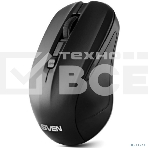 Мышь беспроводная SVEN RX-270W черный, 1600 dpi, радиоканал, USB, кнопки - 4, фото3