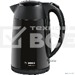 Чайник электрический Bosch TWK3P423 1.7л. 2400Вт черный (корпус: нержавеющая сталь), фото2