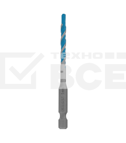 Сверло универсальное, Multipurpose PRO, 6-гр. хвостовик, 5мм Gross